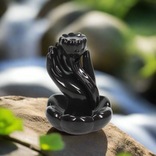 Load image into Gallery viewer, Hand & Lotus Flower Back Flow Incense Burner