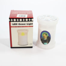 Load image into Gallery viewer, Padre Pio LED Grave Light