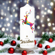 Load image into Gallery viewer, Low-Poly Reindeer Candle