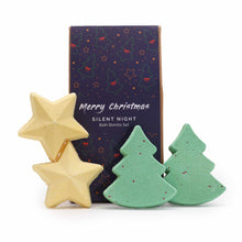 Load image into Gallery viewer, Silent Night Christmas Bath Bombs