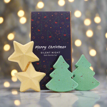 Load image into Gallery viewer, Silent Night Christmas Bath Bombs