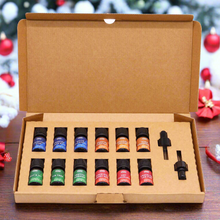 Load image into Gallery viewer, A gift set of 12 Christmas frangrance oil