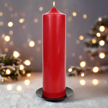 Load image into Gallery viewer, Red Christmas Pillar