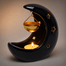 Load image into Gallery viewer, Crescent Moon Oil Burner