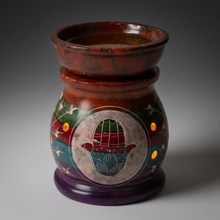 Load image into Gallery viewer, Hamsa Soapstone Oil Burner - 10cm