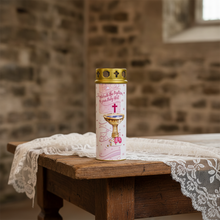 Load image into Gallery viewer, Lantern Christening Candle - Baby Girl