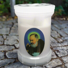 Load image into Gallery viewer, Padre Pio LED Grave Light