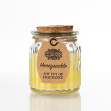 Load image into Gallery viewer, Honeysuckle Scented Soy Wax Candle Pot