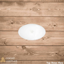 Load image into Gallery viewer, Personalised Oval Christening Candle Pink Dove