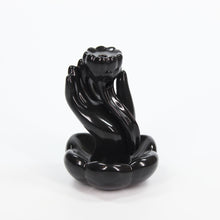 Load image into Gallery viewer, Hand & Lotus Flower Back Flow Incense Burner