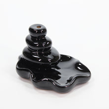 Load image into Gallery viewer, Large Pebbles into Pool Back Flow Incense Burner