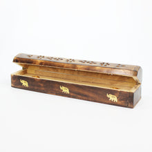 Load image into Gallery viewer, Natural Mango Wood Smoke Box