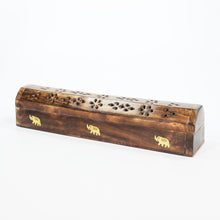 Load image into Gallery viewer, Natural Mango Wood Smoke Box