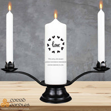 Load image into Gallery viewer, Personalised Wedding Candles Tree Silhouette
