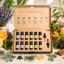 Load image into Gallery viewer, Aromatherapy Pure Essential Oil Gift Set - Top 12 Scents
