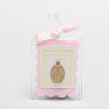 Load image into Gallery viewer, Baby Blessing with Miraculous Medal – Pink
