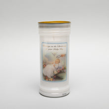 Load image into Gallery viewer, Christening Sanctuary Candle | Baby Boy
