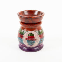Load image into Gallery viewer, Hamsa Soapstone Oil Burner - 10cm

