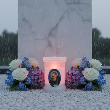 Load image into Gallery viewer, Padre Pio LED Grave Light
