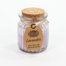 Load image into Gallery viewer, Lavender Scented Soy Wax Candle Pot
