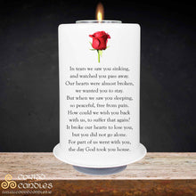 Load image into Gallery viewer, Personalised Tea-light Memory Candle
