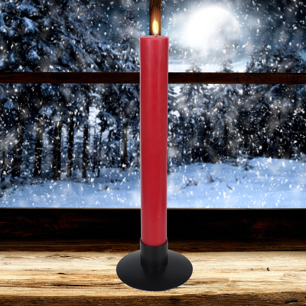 Traditional Red Christmas Candle